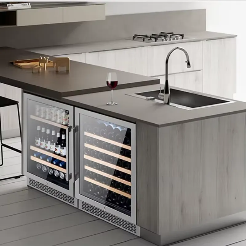 Wine Beer Dual Zone - Refrigerador de Vinho para 48 Garrafas