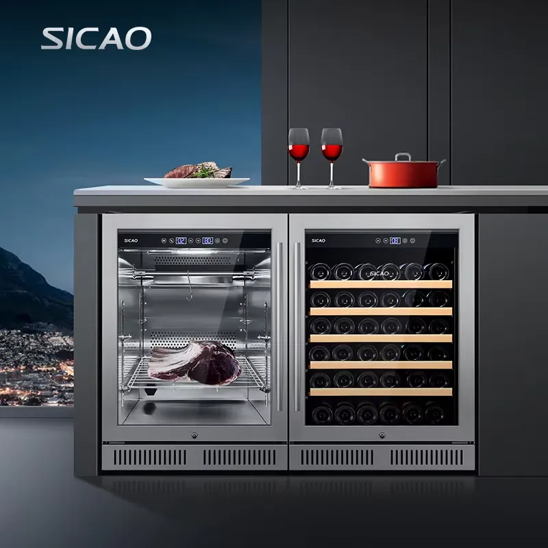 Wine Beer Dual Zone - Refrigerador de Envelhecimento a Seco para
