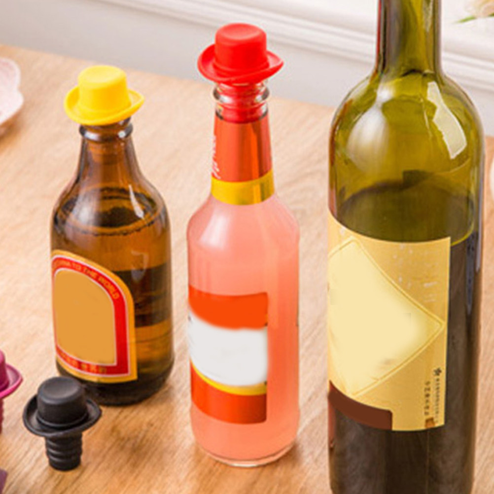 4 unidades de rolhas de silico - Wine Beer Hat avaliação e preço